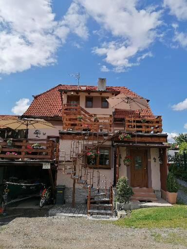 Ubytování U Andílka Horní Planá Exterior foto